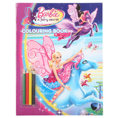 Colour Pencil Book Barbie Fairy Secret, Kids, Kids Educational Books, 6 to 9 Years, Chase Value