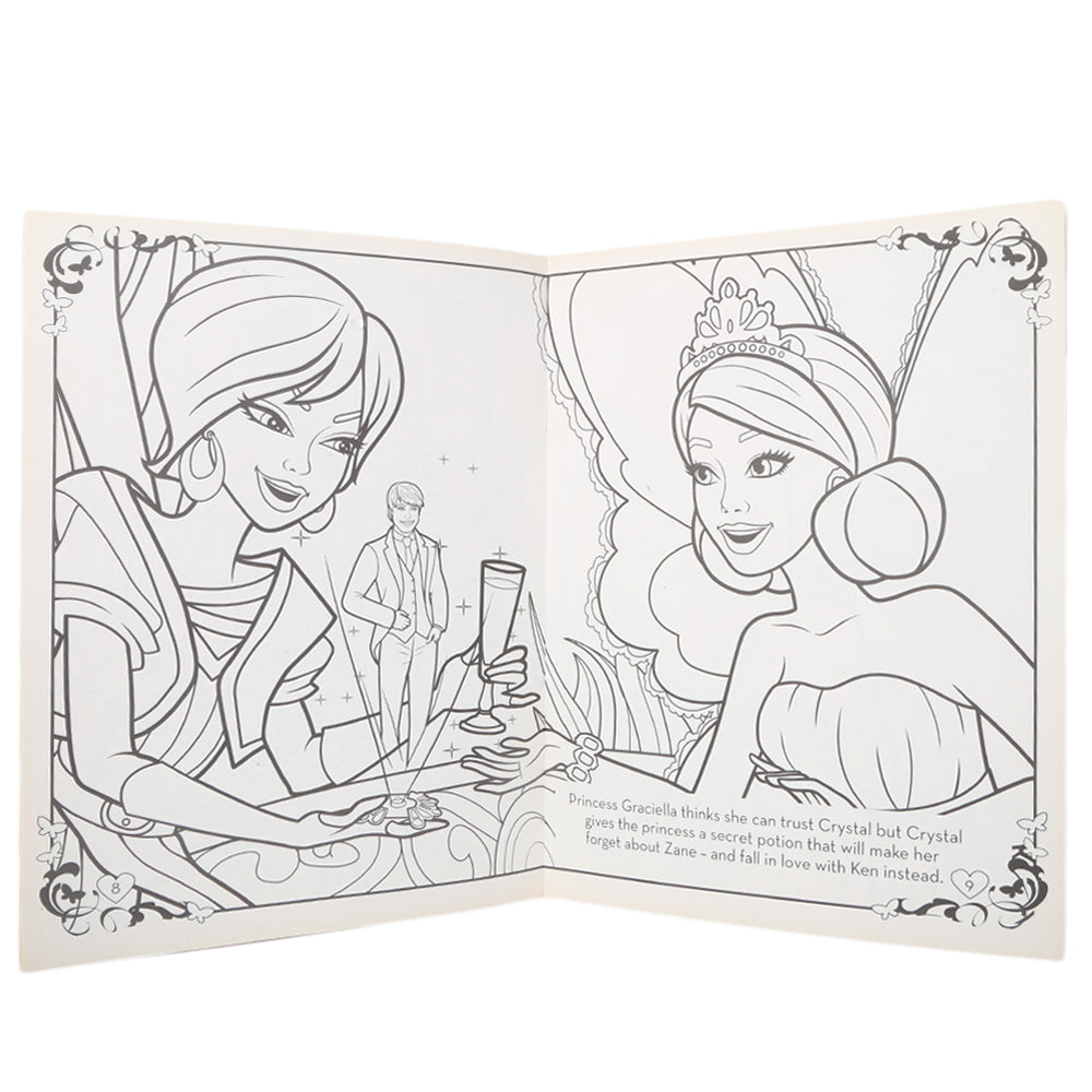 Colour Pencil Book Barbie Fairy Secret, Kids, Kids Educational Books, 6 to 9 Years, Chase Value
