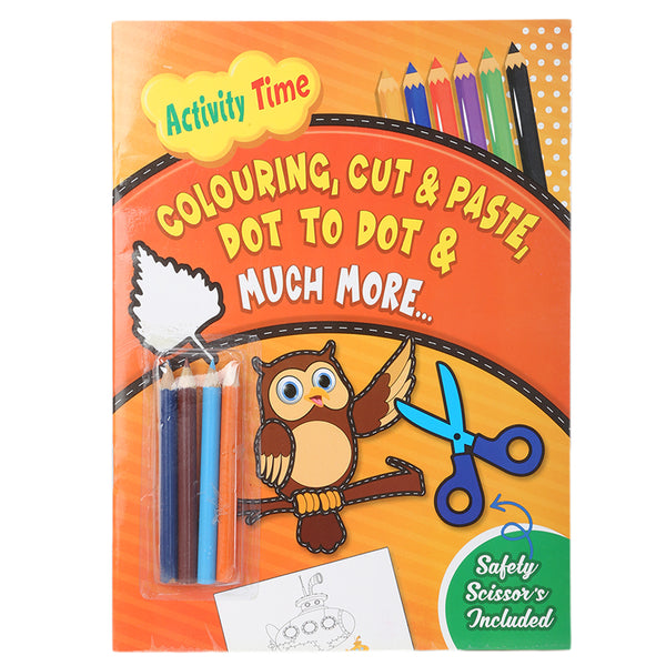 Activity Time Dot to Dot Orange, Kids, Kids Educational Books, 9 to 12 Years, Chase Value