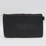 Two Zipper Pouch - Black, School Supplies, Chase Value, Chase Value