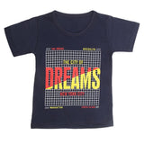 Boys Half Sleeves T-Shirt  - Navy Blue, Kids, Boys T-Shirts, Chase Value, Chase Value