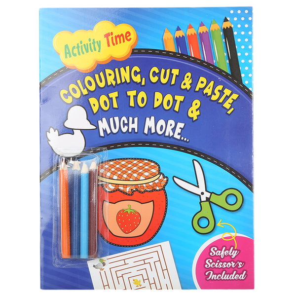 Activity Time Dot to Dot Blue, Kids, Kids Educational Books, 9 to 12 Years, Chase Value
