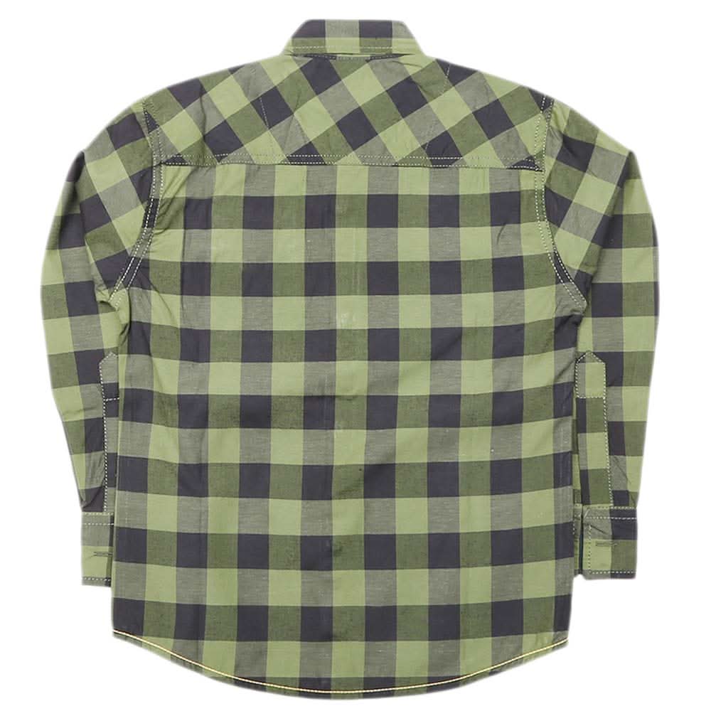 Boys Full Sleeves Casual Shirt - Green, Kids, Boys Shirts, Chase Value, Chase Value