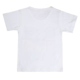 Boys Half Sleeves T-Shirt  - White, Kids, Boys T-Shirts, Chase Value, Chase Value