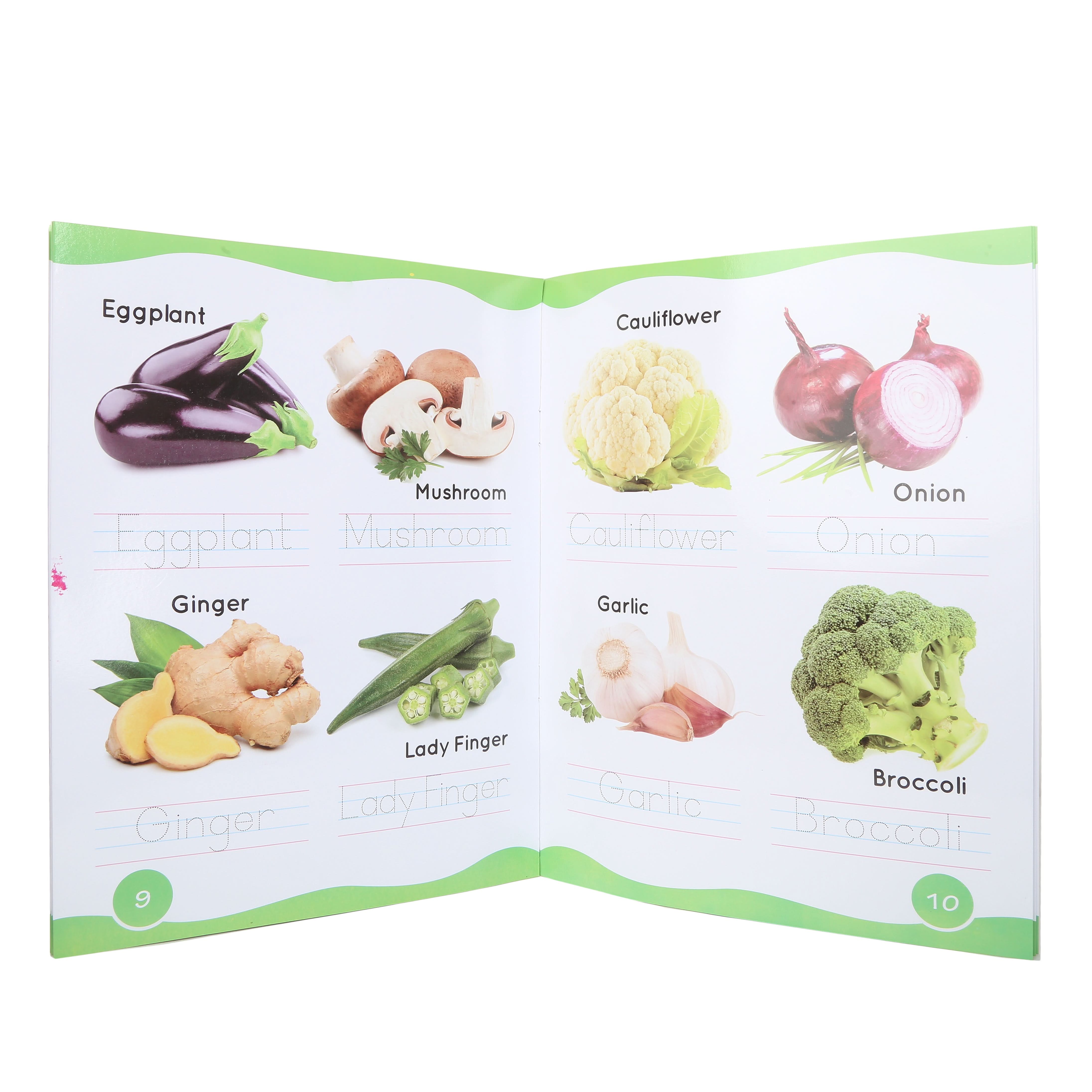 Write & Wipe - Fruits & Vegetables, Kids, Kids Educational Books, 3 to 6 Years, Chase Value