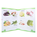 Write & Wipe - Fruits & Vegetables, Kids, Kids Educational Books, 3 to 6 Years, Chase Value