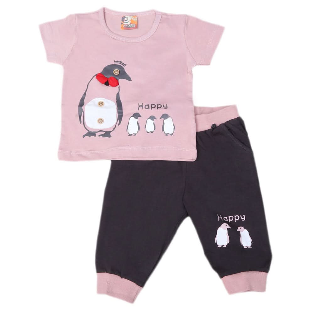 Newborn boys 2pcs Suit - T-Pink, Kids, NB Boys Sets And Suits, Chase Value, Chase Value
