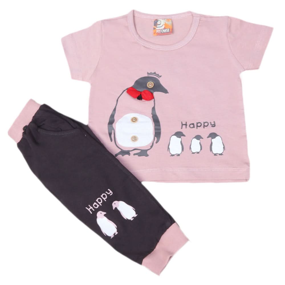 Newborn boys 2pcs Suit - T-Pink, Kids, NB Boys Sets And Suits, Chase Value, Chase Value