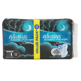Always Night Ultra-Thin Extra Long 12Pcs, Beauty & Personal Care, Sanitory Napkins, Always, Chase Value