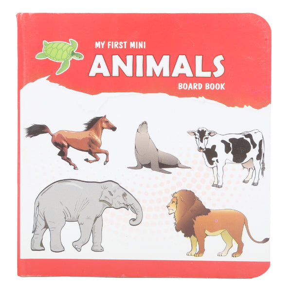 Mini Board Animals, Kids, Kids Educational Books, 3 to 6 Years, Chase Value