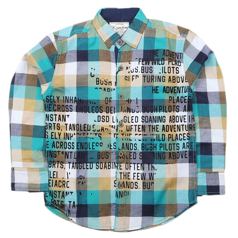 Boys Full Sleeves Casual Shirt - Multi, Kids, Boys Shirts, Chase Value, Chase Value