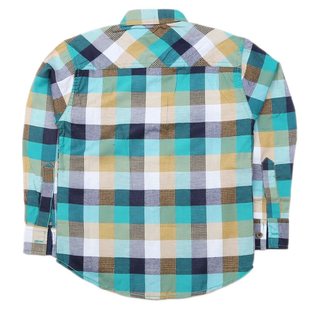 Boys Full Sleeves Casual Shirt - Multi, Kids, Boys Shirts, Chase Value, Chase Value