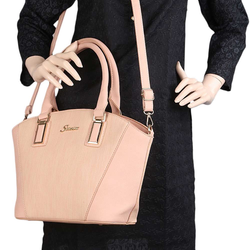 Women's Handbag 3 Pcs (846) - Pink, Women, Bags, Chase Value, Chase Value
