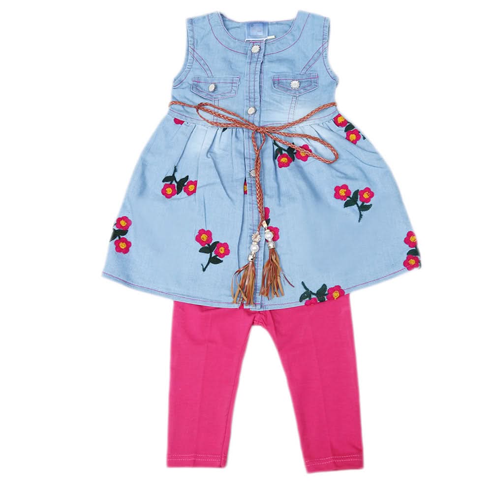 Newborn Girls Frock suit - Blue, Kids, NB Girls Frocks, Chase Value, Chase Value