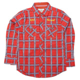 Boys Full Sleeves Casual Shirt - Red, Kids, Boys Shirts, Chase Value, Chase Value
