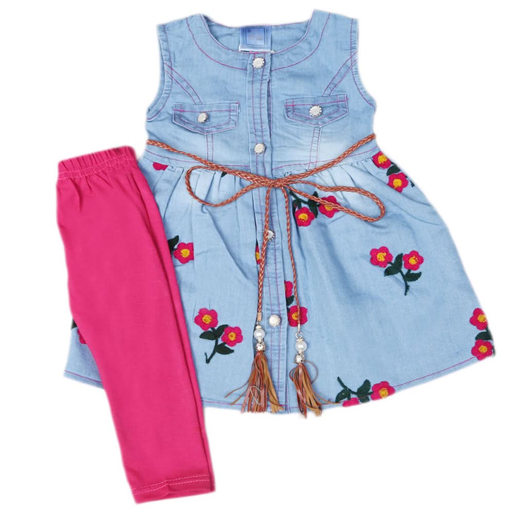 Newborn Girls Frock suit - Blue, Kids, NB Girls Frocks, Chase Value, Chase Value