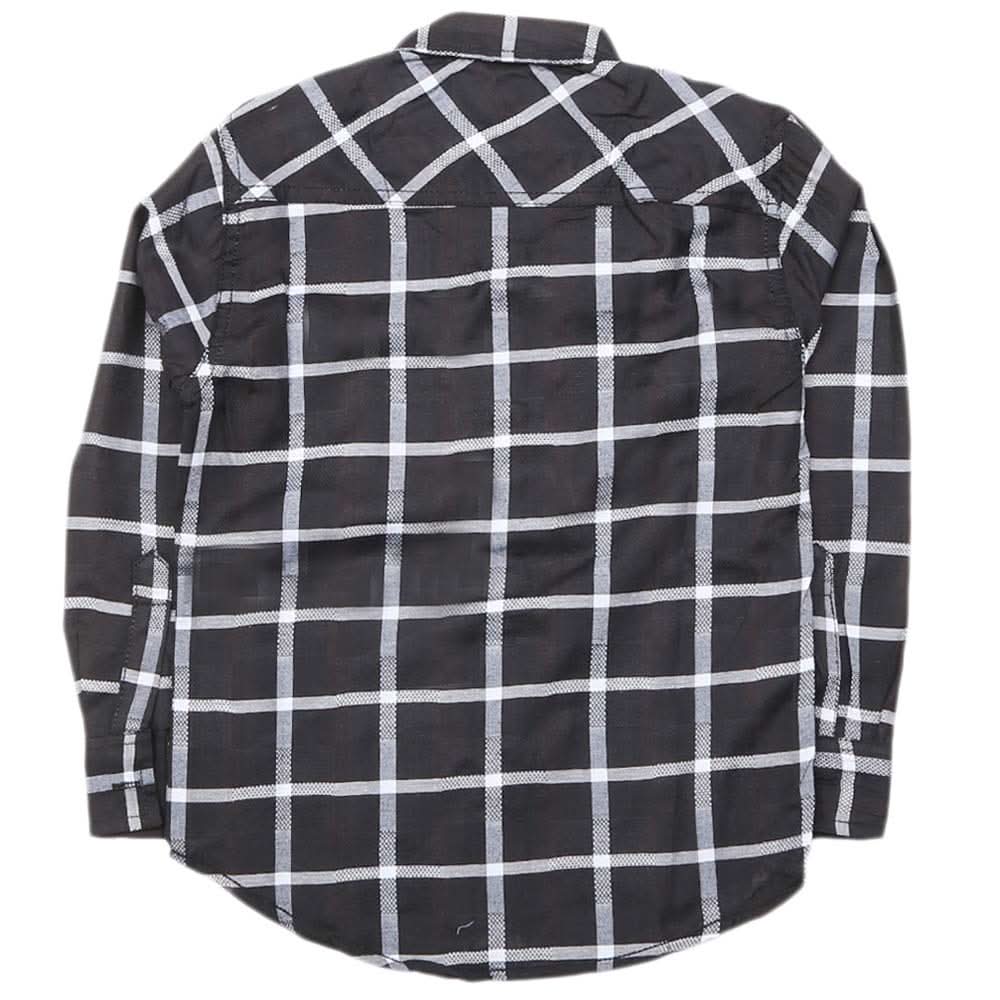 Boys Full Sleeves Casual Shirt - Black, Kids, Boys Shirts, Chase Value, Chase Value