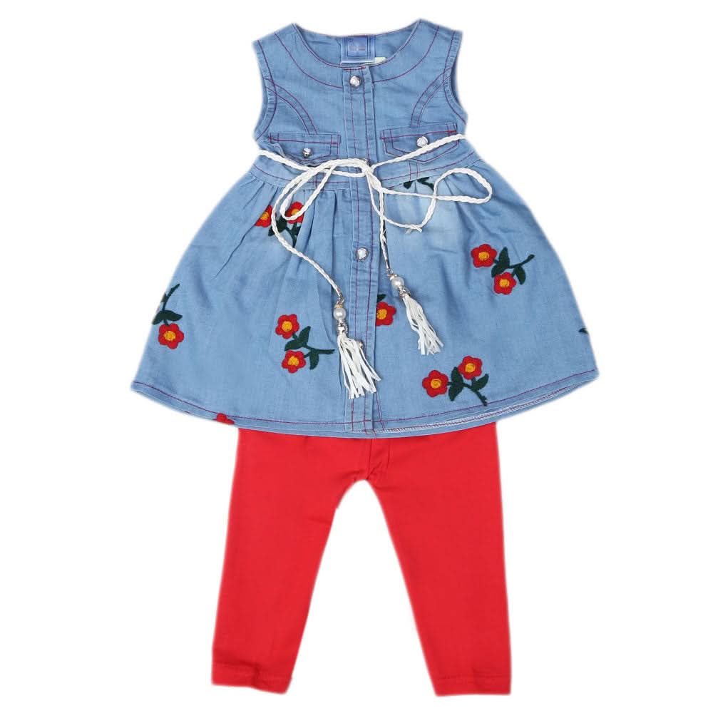Newborn Girls Frock suit - Blue, Kids, NB Girls Frocks, Chase Value, Chase Value