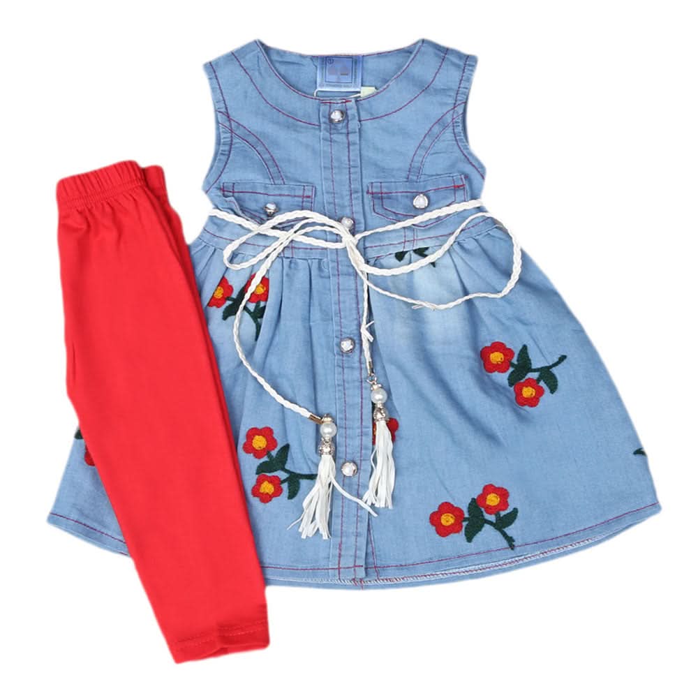 Newborn Girls Frock suit - Blue, Kids, NB Girls Frocks, Chase Value, Chase Value