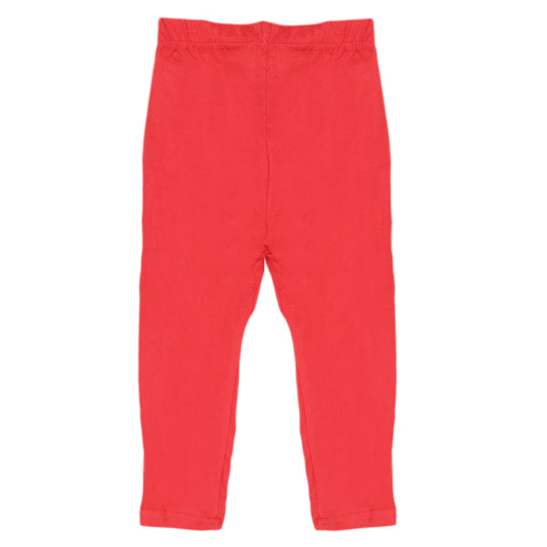 Girls Plain Tight - Red, Kids, Tights Leggings And Pajama, Chase Value, Chase Value