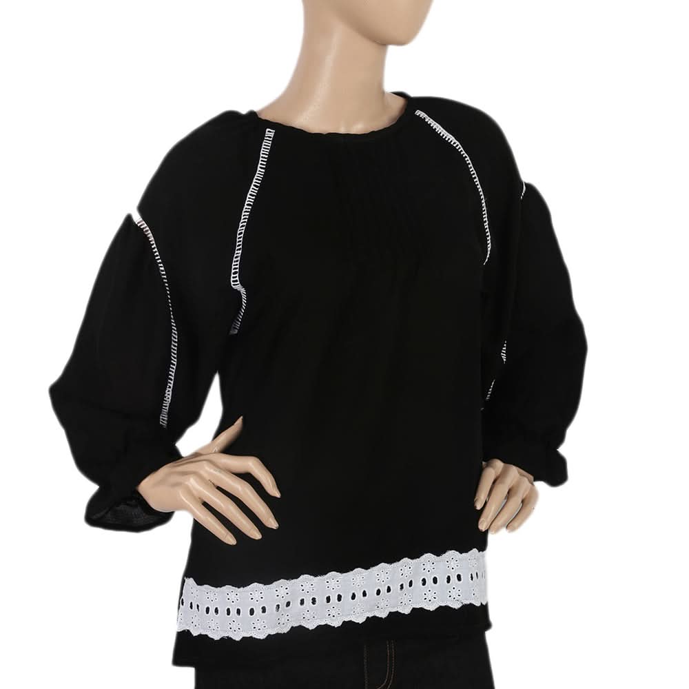 Women's Western Top - Black, Women, T-Shirts And Tops, Chase Value, Chase Value