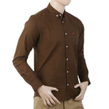 Men's Casual Branded Shirt - Coffee, Men, Shirts, Chase Value, Chase Value