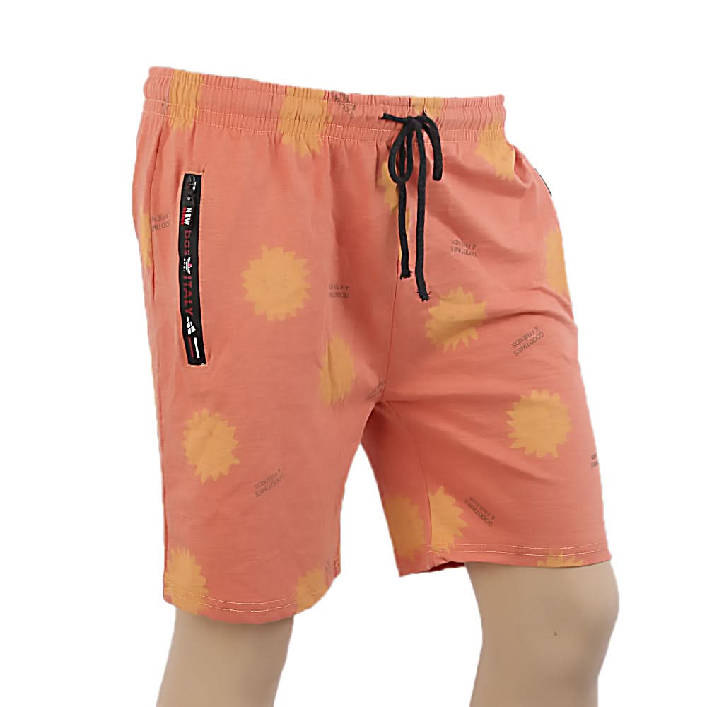 Men's Fancy Short  - Peach, Men's Shorts, Chase Value, Chase Value