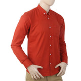 Men's Casual Branded Shirt - Rust, Men, Shirts, Chase Value, Chase Value