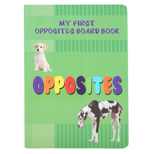 My First Board Opposite, Kids, Kids Educational Books, 3 to 6 Years, Chase Value