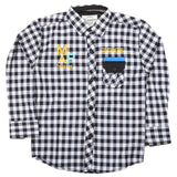 Boys Full Sleeves Casual Shirt - Black, Kids, Boys Shirts, Chase Value, Chase Value