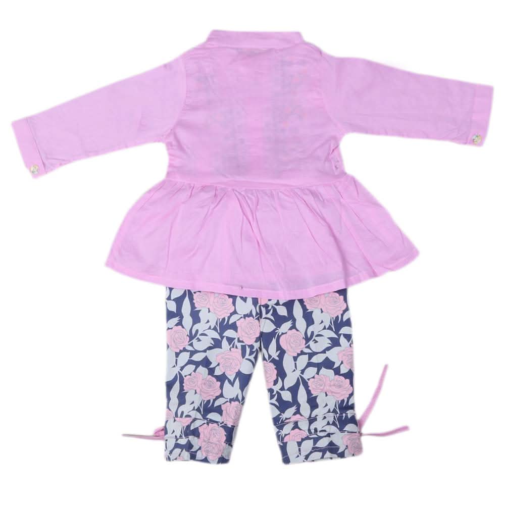 Newborn Girls 2pcs Suit - Pink, Kids, NB Girls Sets And Suits, Chase Value, Chase Value
