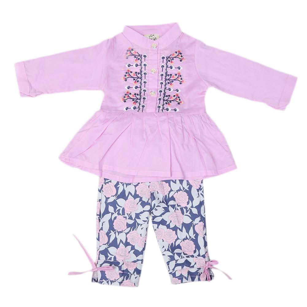 Newborn Girls 2pcs Suit - Pink, Kids, NB Girls Sets And Suits, Chase Value, Chase Value
