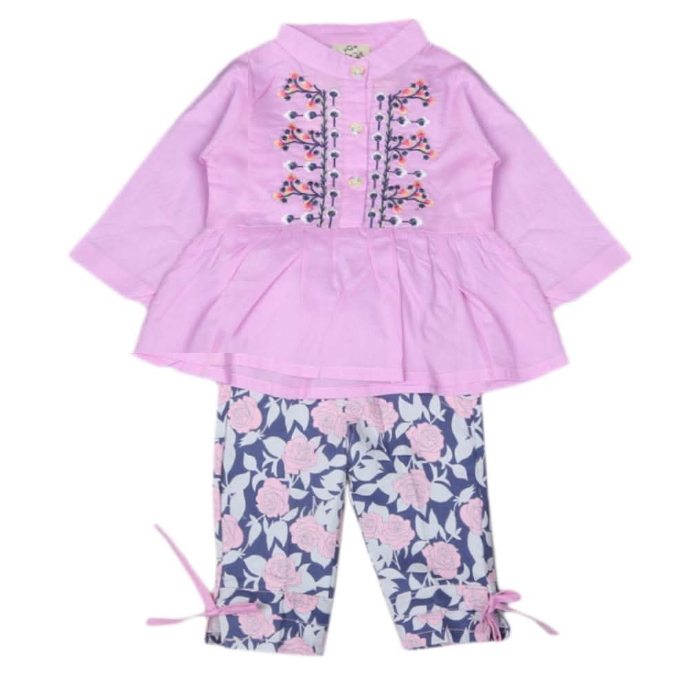 Newborn Girls 2pcs Suit - Pink, Kids, NB Girls Sets And Suits, Chase Value, Chase Value