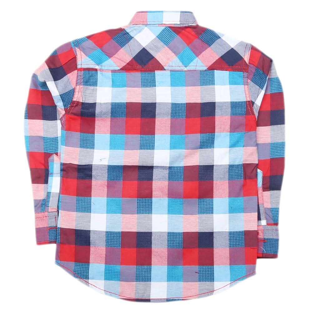 Boys Full Sleeves Casual Shirt - Multi, Kids, Boys Shirts, Chase Value, Chase Value