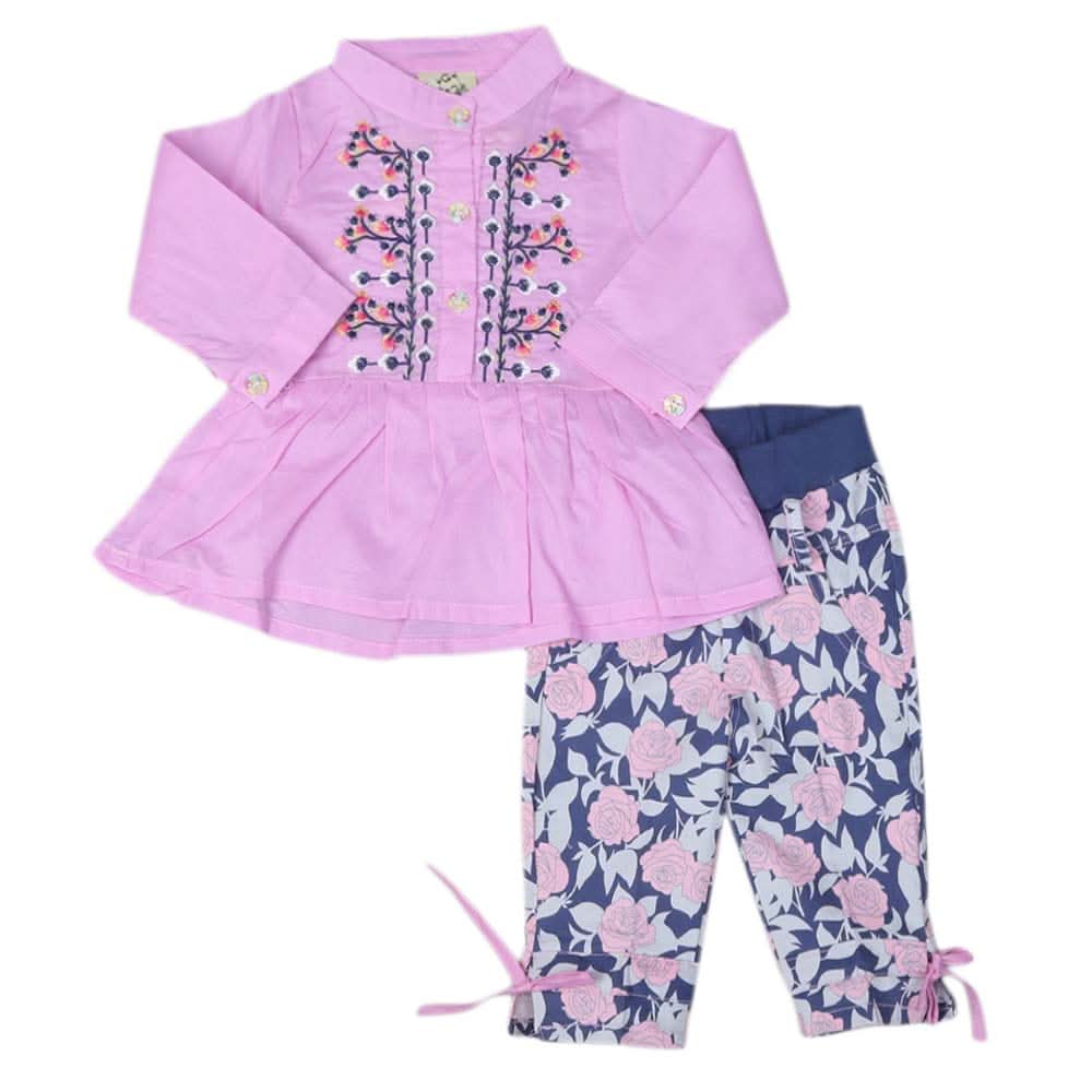 Newborn Girls 2pcs Suit - Pink, Kids, NB Girls Sets And Suits, Chase Value, Chase Value