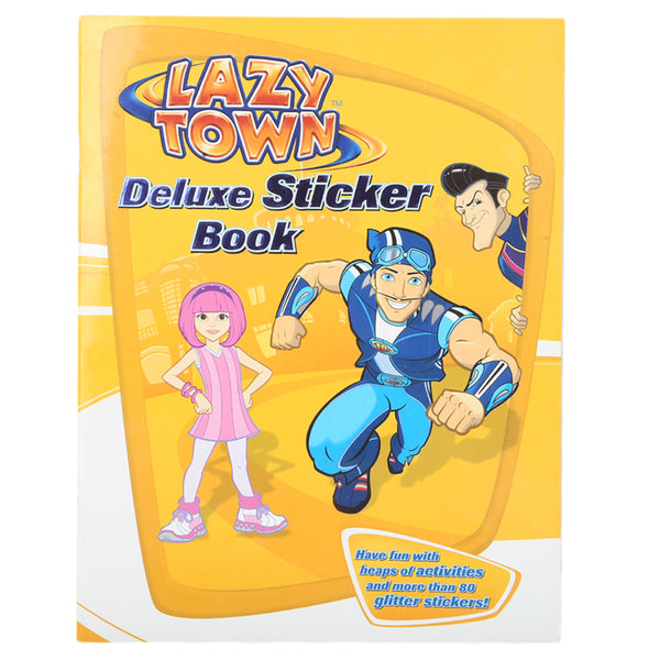Sticker Lazy Town Book, Kids, Kids Colouring Books, 6 to 9 Years, Chase Value