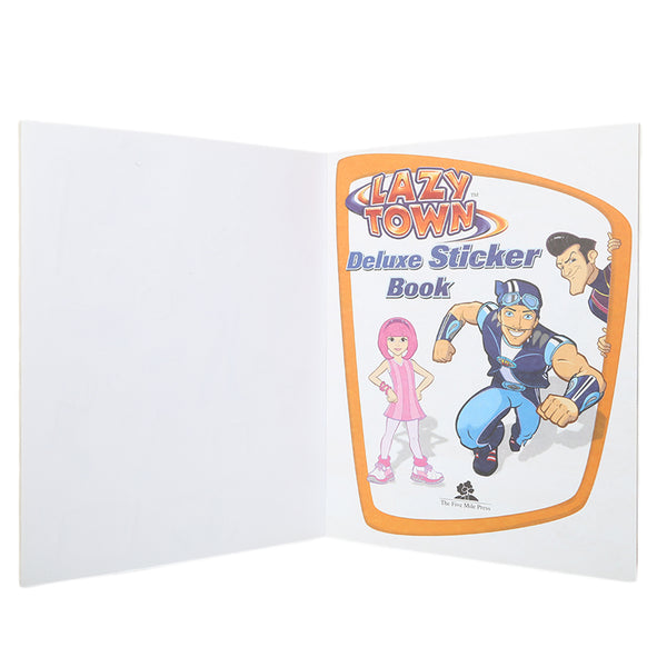Sticker Lazy Town Book, Kids, Kids Colouring Books, 6 to 9 Years, Chase Value