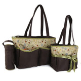 NewBorn Baby Bag 2 Pcs - Coffee Green, Kids, Maternity Bag (Diaper Bag), Chase Value, Chase Value