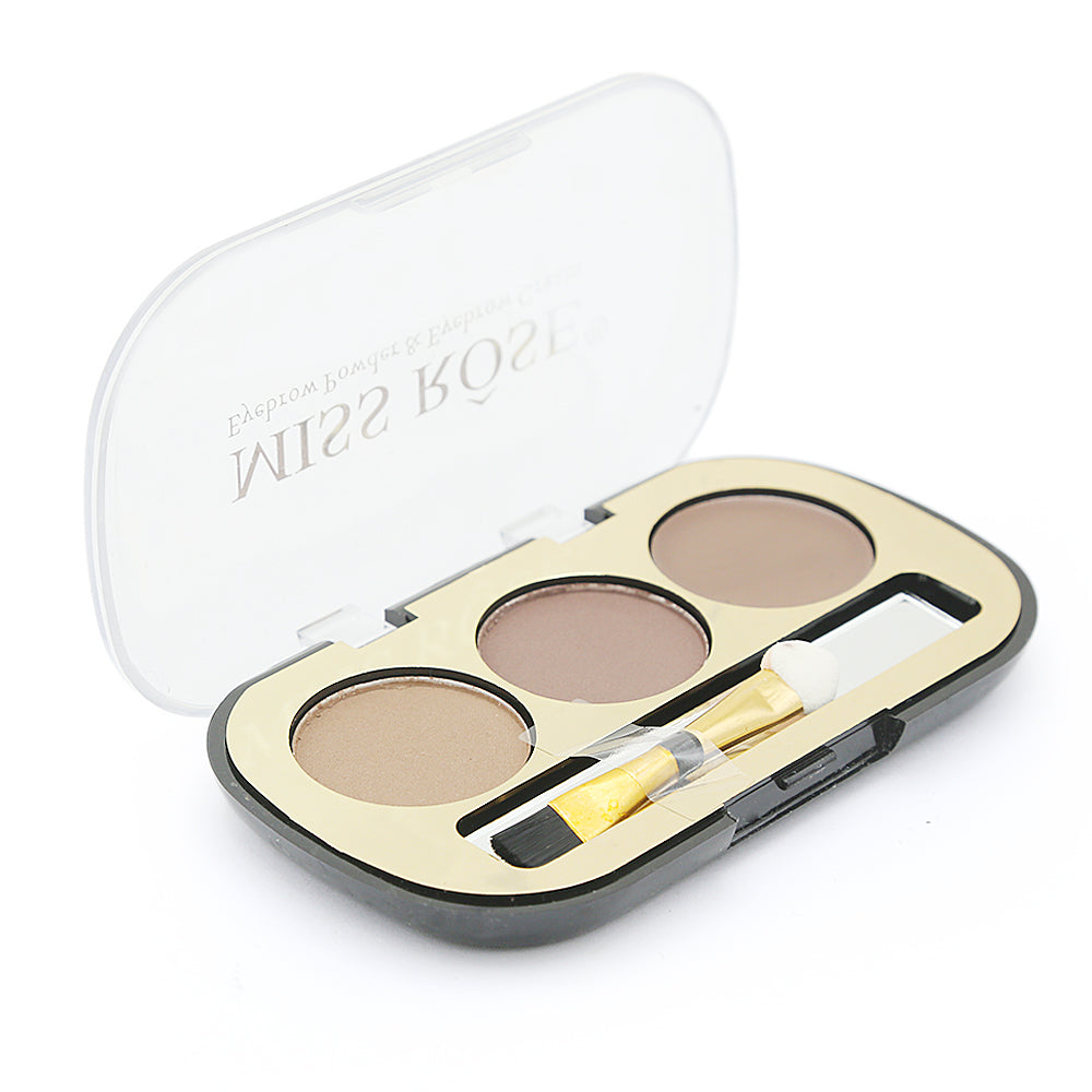 Miss Rose EyeBrow Powder & Cream  - 3.5gm, Beauty & Personal Care, Eyebrow, Miss Rose, Chase Value