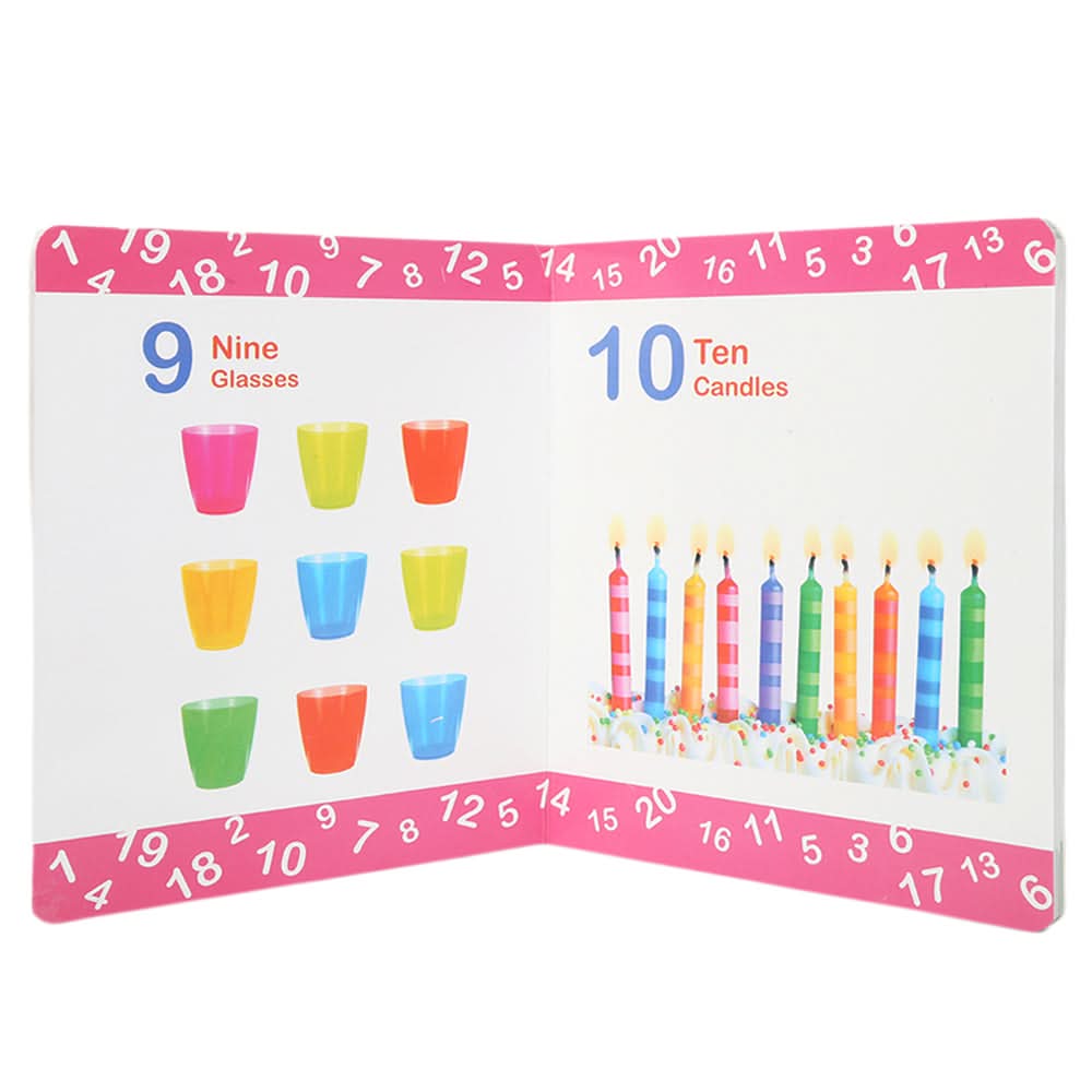 Big Board Numbers, Kids, Kids Educational Books, 3 to 6 Years, Chase Value