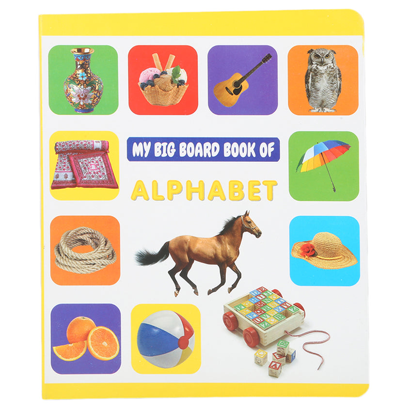 Big Board Alphabet, Kids, Kids Colouring Books, 3 to 6 Years, Chase Value