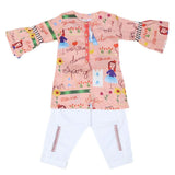 Newborn Girls 2pcs Suit - Peach, Kids, NB Girls Sets And Suits, Chase Value, Chase Value