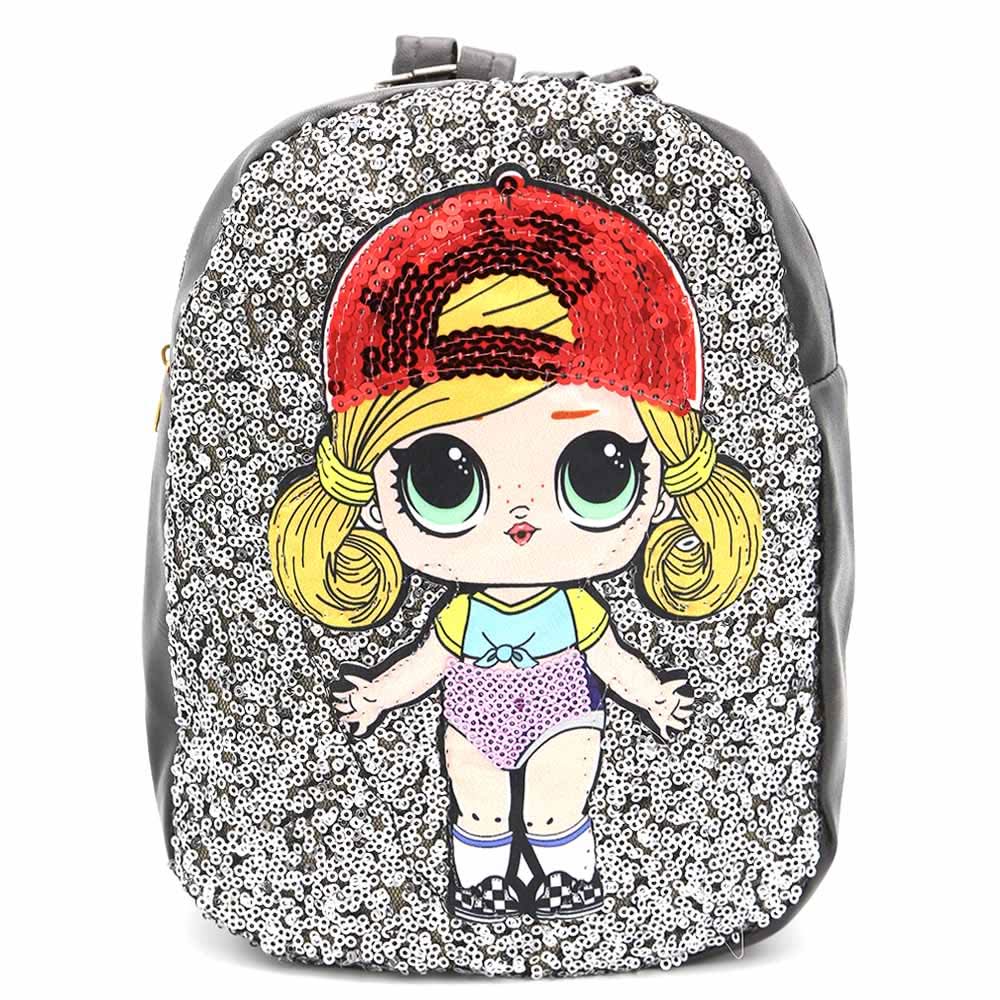 Girls backpack 7572B - Black, Kids, Kids Bags, Chase Value, Chase Value