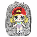 Girls backpack 7572B - Black, Kids, Kids Bags, Chase Value, Chase Value