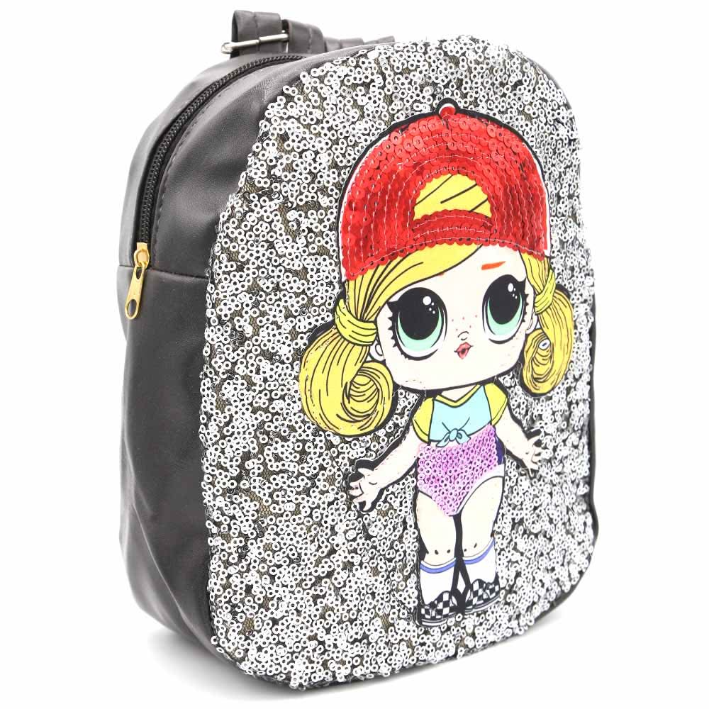 Girls backpack 7572B - Black, Kids, Kids Bags, Chase Value, Chase Value