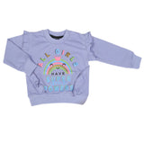 Girls Full Sleeves T-Shirt - Purple, Girls T-Shirts, Chase Value, Chase Value