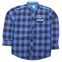 Boys Full Sleeves Casual Shirt - Blue, Kids, Boys Shirts, Chase Value, Chase Value