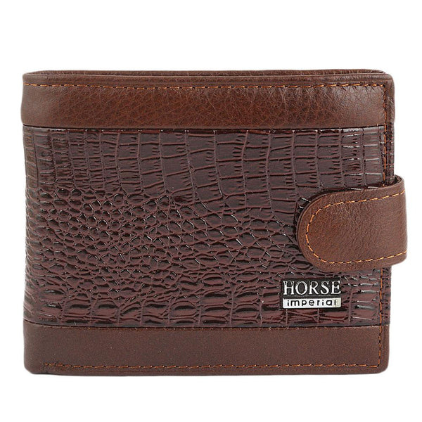 Men's Leather Wallet - Dark Brown - test-store-for-chase-value