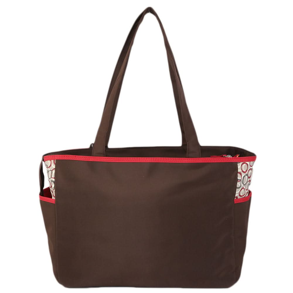 NewBorn Baby Bag 2 Pcs - Coffee Red, Kids, Maternity Bag (Diaper Bag), Chase Value, Chase Value