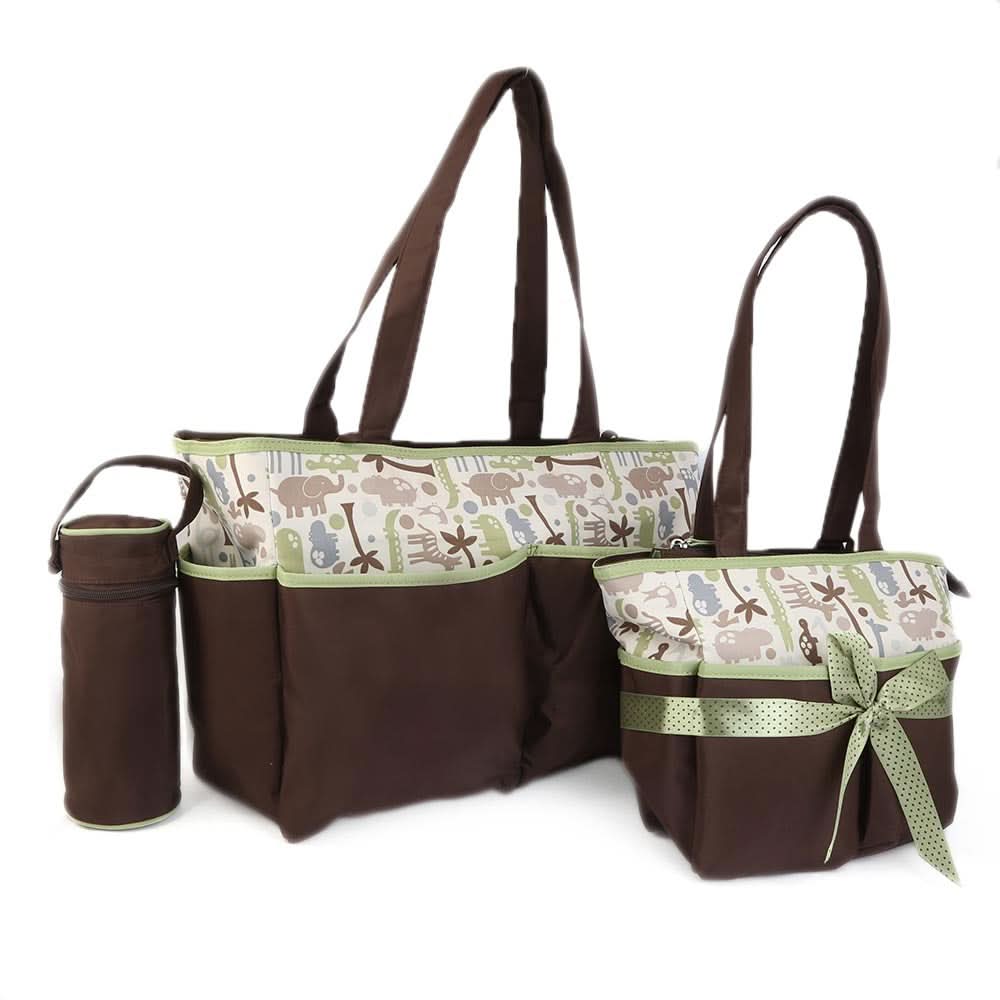 NewBorn Baby Bag 2 Pcs - Coffee, Kids, Maternity Bag (Diaper Bag), Chase Value, Chase Value